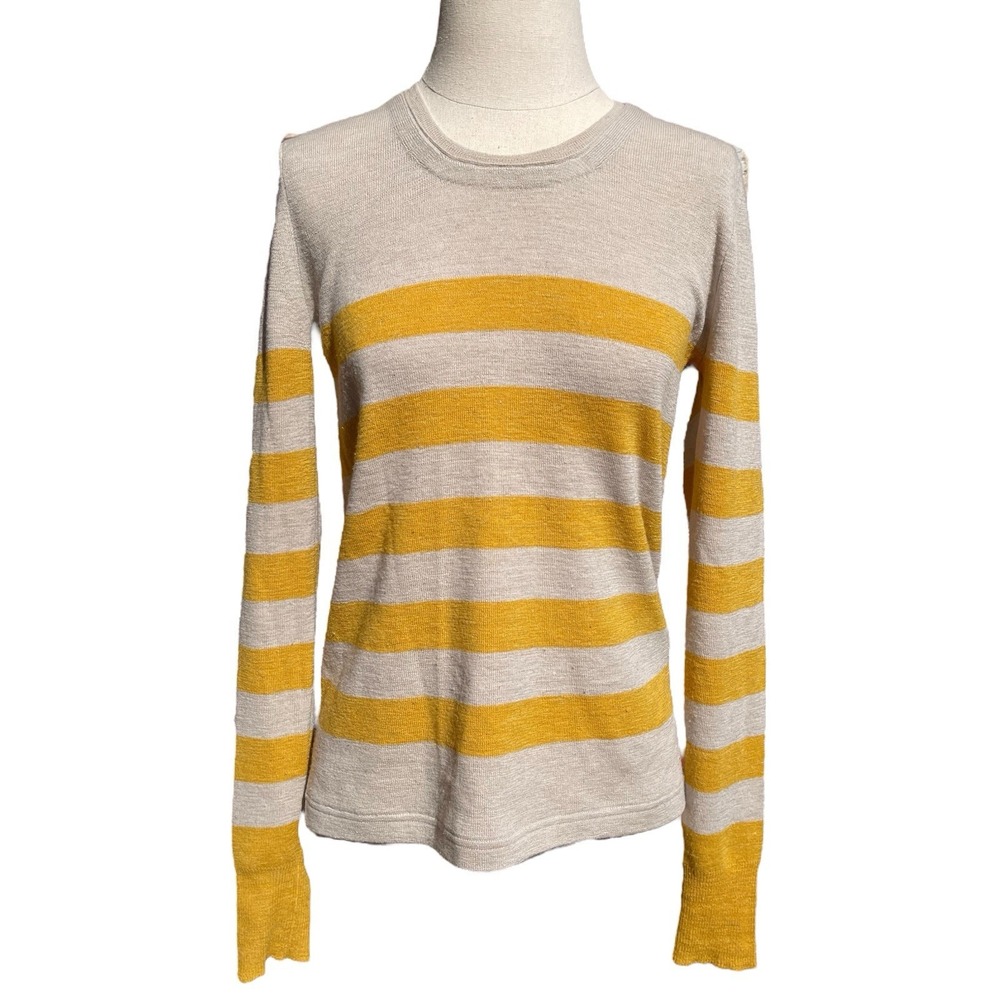 Burberry Brit Long Sleeve Striped Sweater Size S - Picture 2 of 6